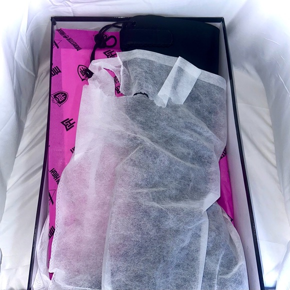 Dune Elissa Bat (size 11) Platform Blackout Monster High YRU Strange Cult boots - Picture 6 of 10